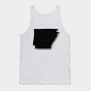 Black Arkansas Outline Tank Top